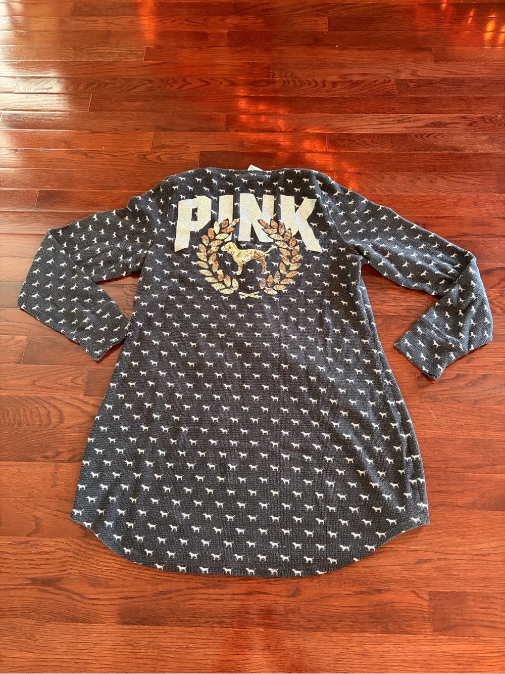 Victoria’s Secret PINK Waffle knit Sleepshirt/Nightgown (size Large)